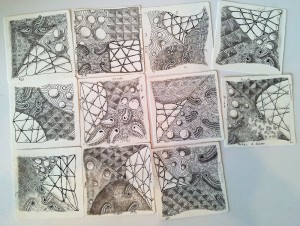 Zentangle Mosaik