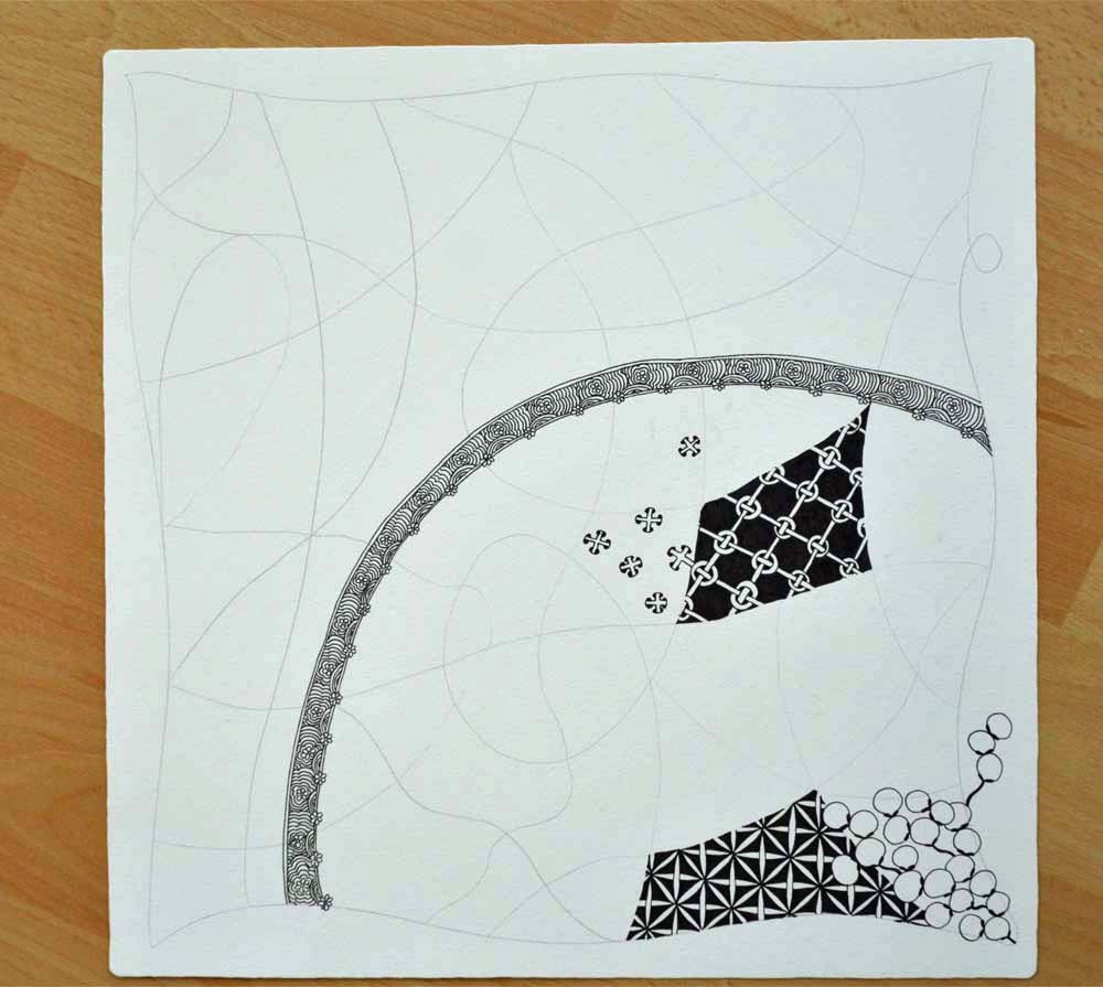 Abnehmen mit Zentangle 3